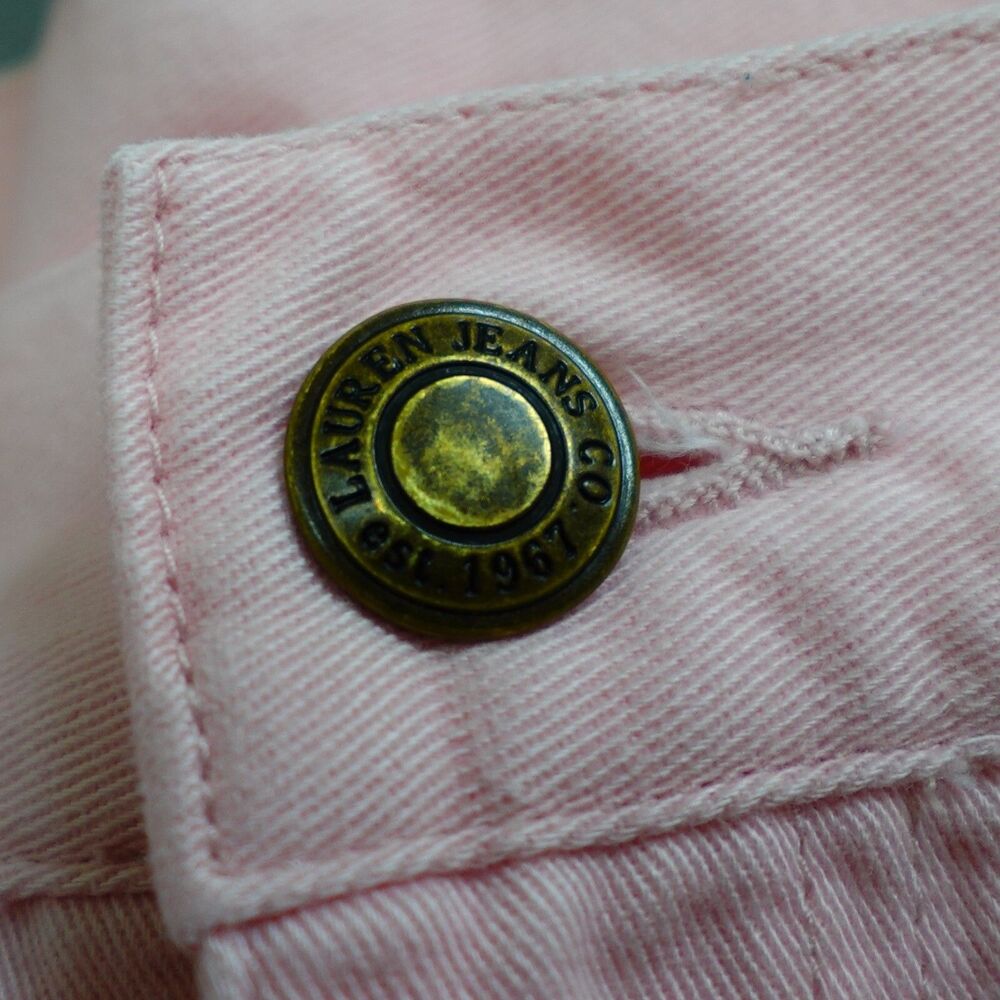 Ralph Lauren Capris Women Sz 10 Pink Easter Preppy Coquette Feminine Spring Cute - Picture 7 of 9